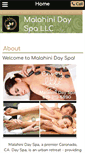 Mobile Screenshot of malahinidayspa.com